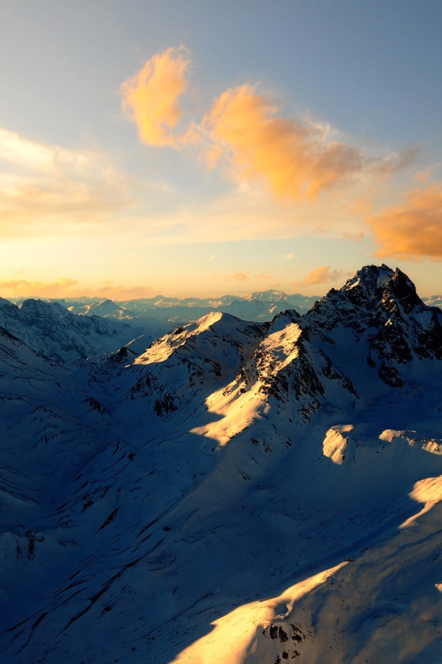 Панорама гор Гималаи