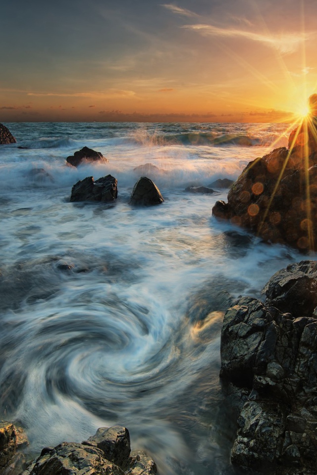 Водоворот у берегов Австралии