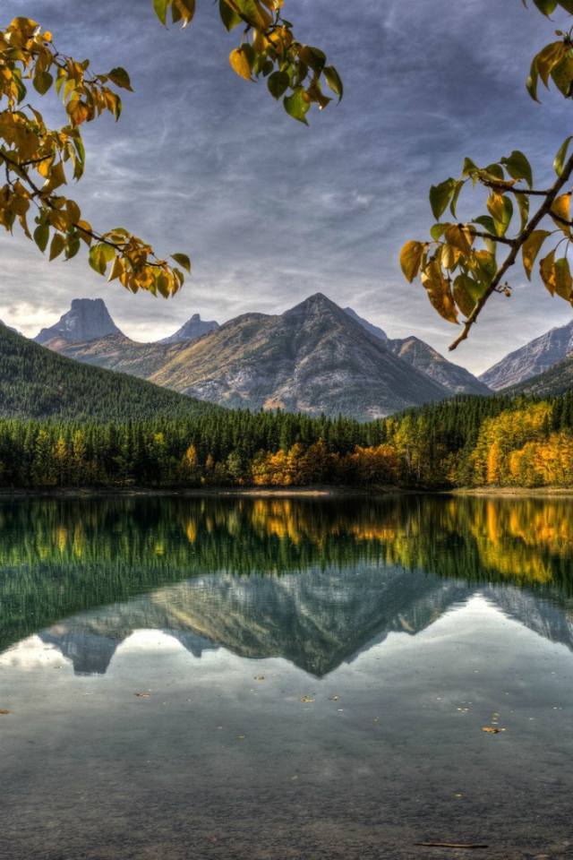 Осень в горах Канады