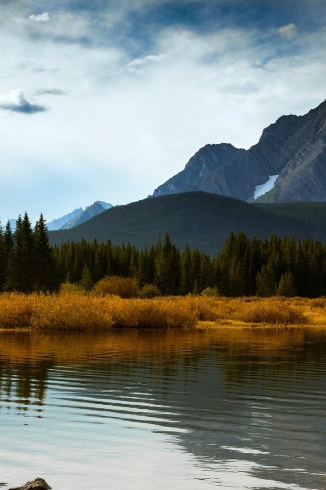 Верхнее озеро Кананаскис. Альберта, Канада