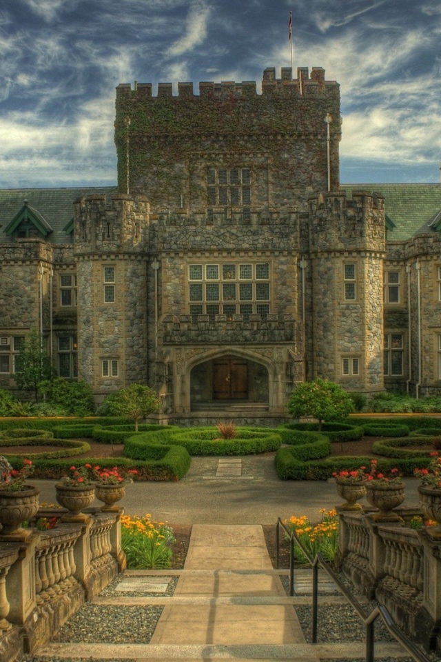 Старинный замок в Канаде
