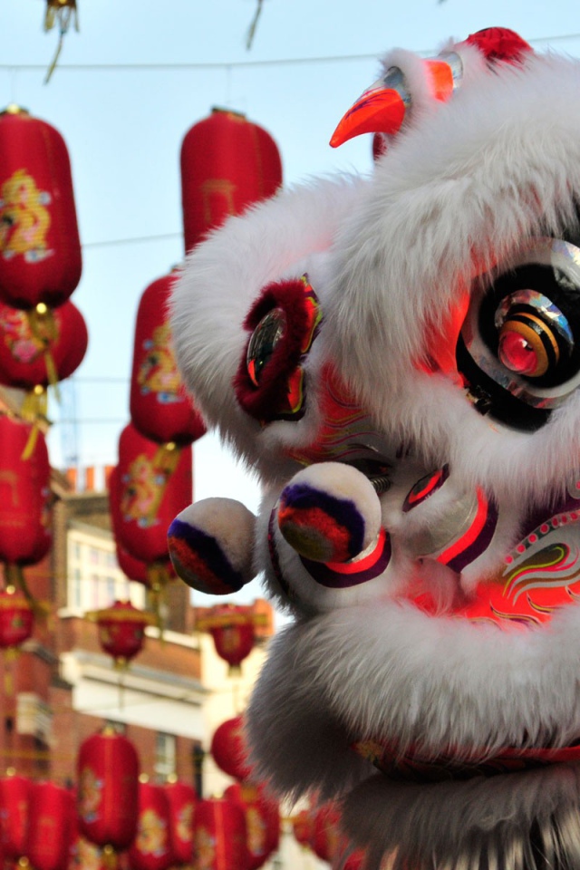 Украшение на улице в Китае