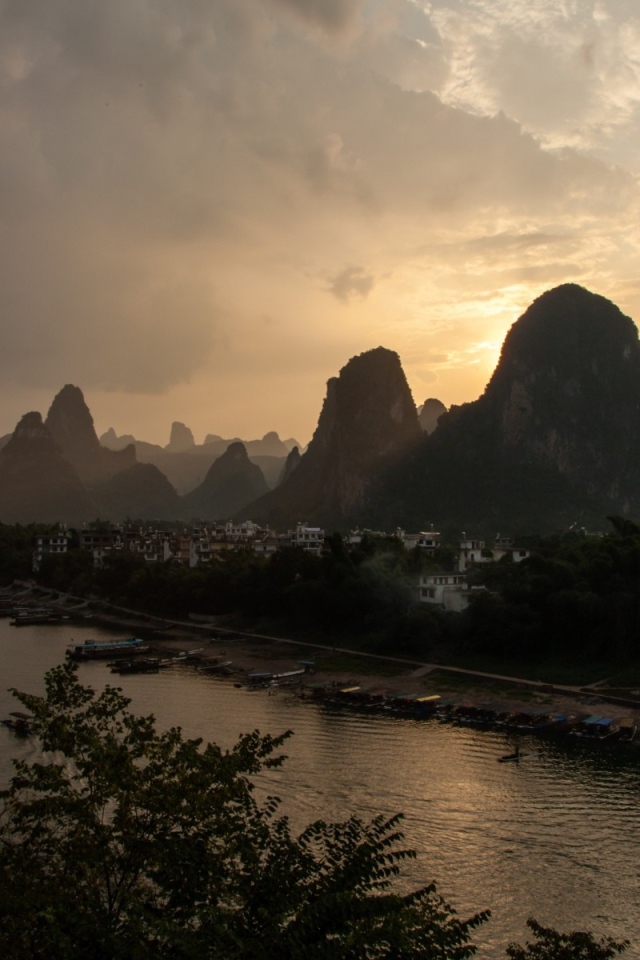 Горный ландшафт в Китае