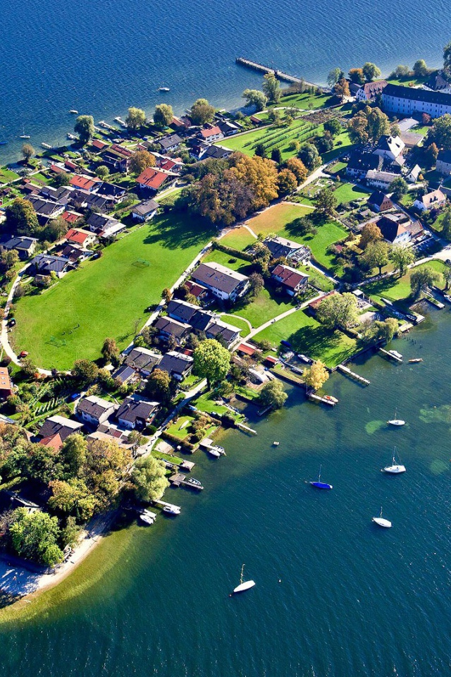 Остров Фрау Инзель, Германия.