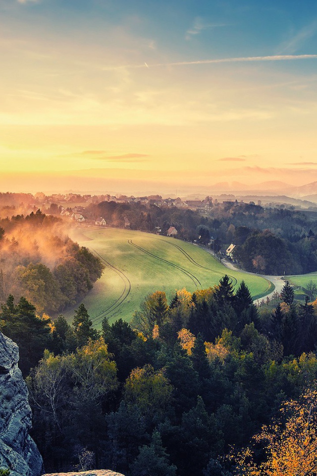 Национальный парк Саксонская Швейцария в Германии
