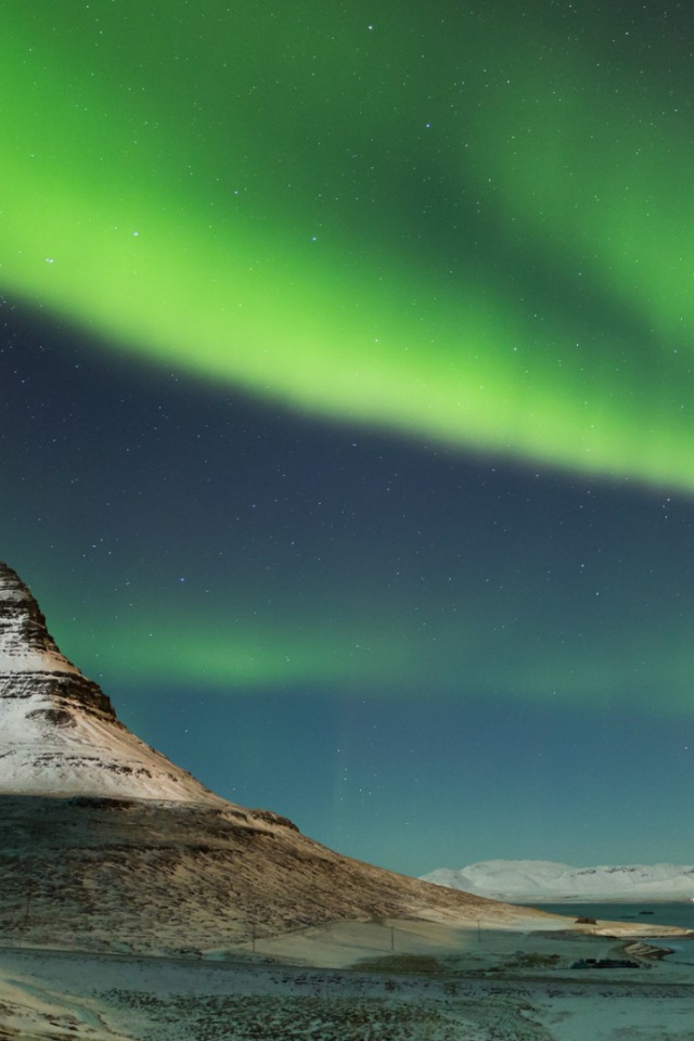 Северное сияние в Исландии