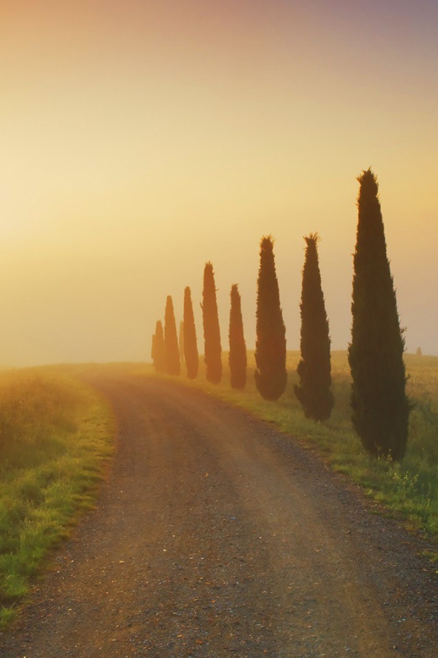 Утро в Тоскане, Италия