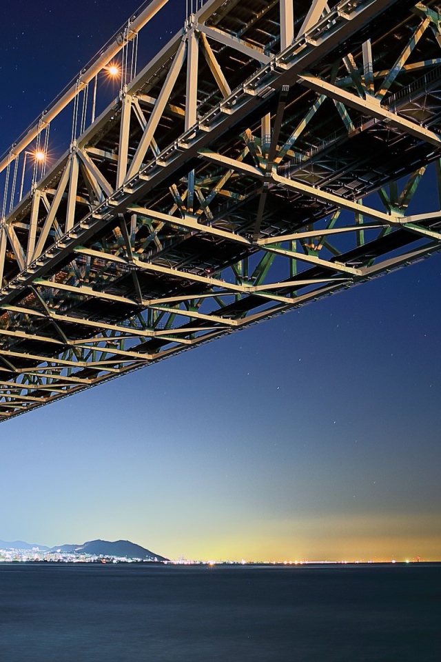Подвесной мост в Японии