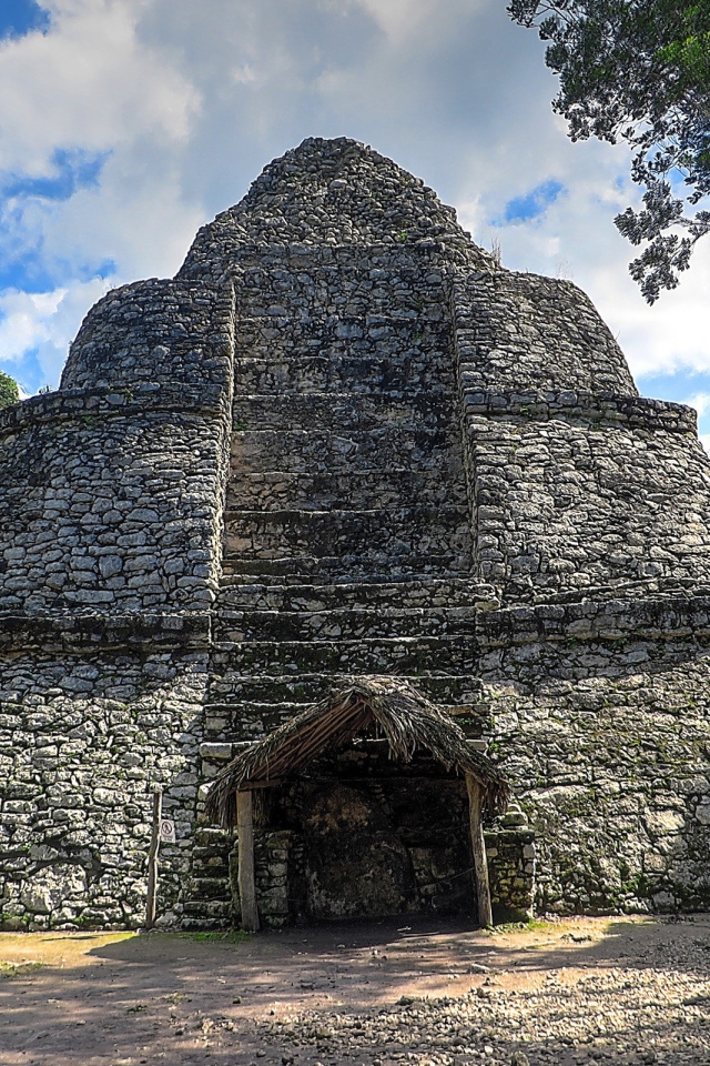 Храм цивилизации Майя в Мексике
