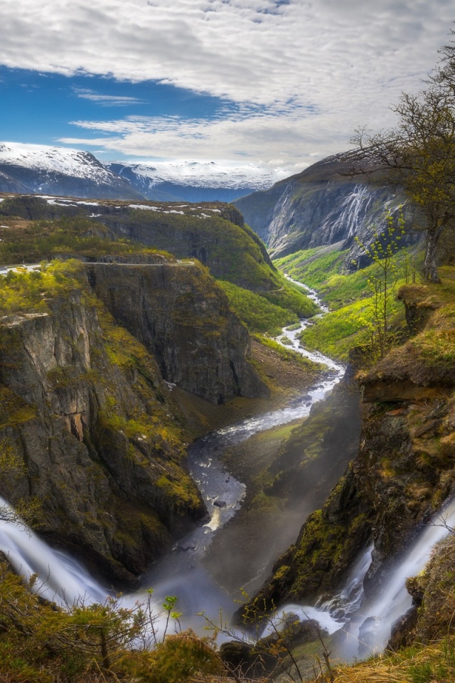 Река в овраге, Норвегия
