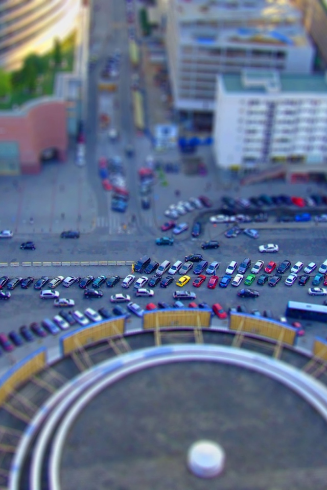 Городская площадь в Варшаве, Польша