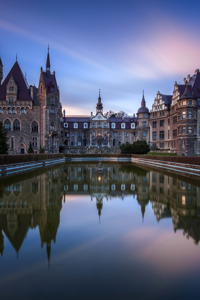 Старинный замок в Польше