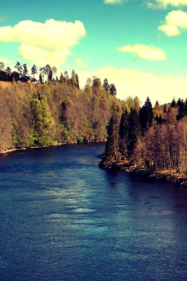 Река течет в Швеции