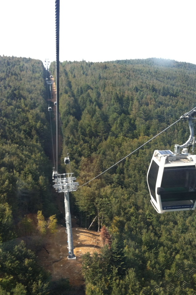 Канатная дорога в Бурсе, Турция