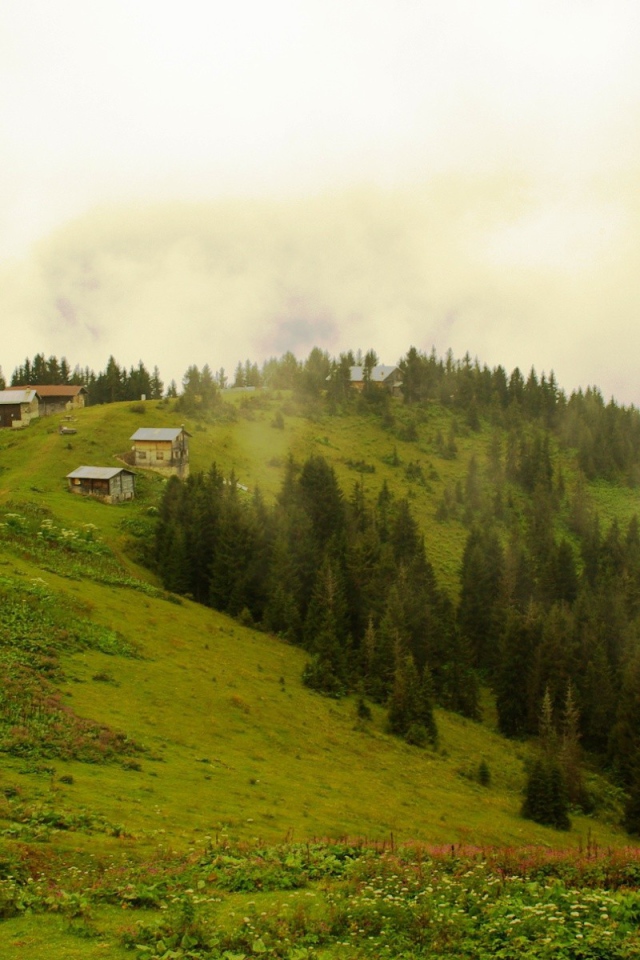 Горная деревня в Турции