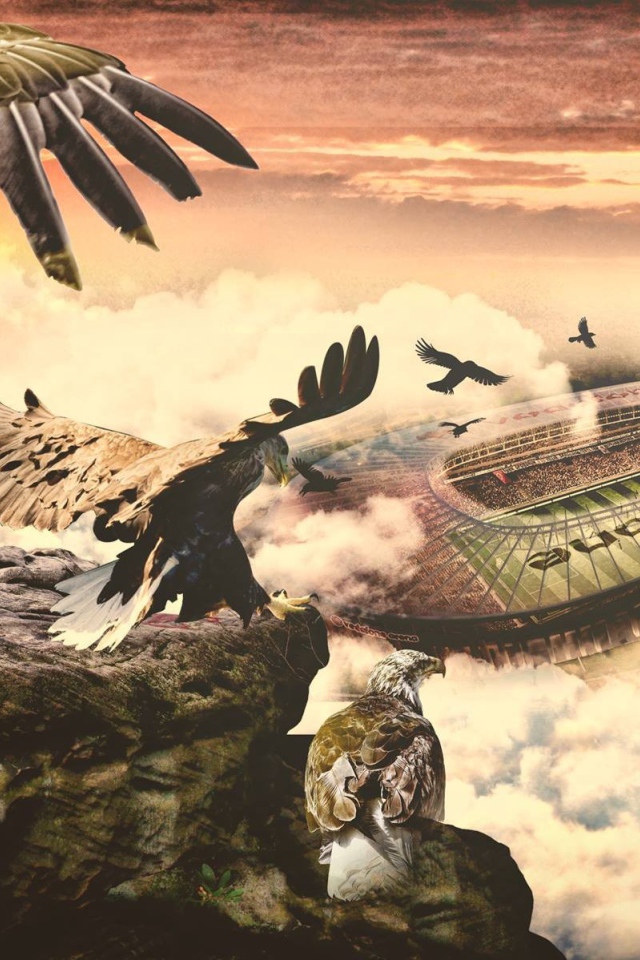 Арена Водафон в облаках, Турция