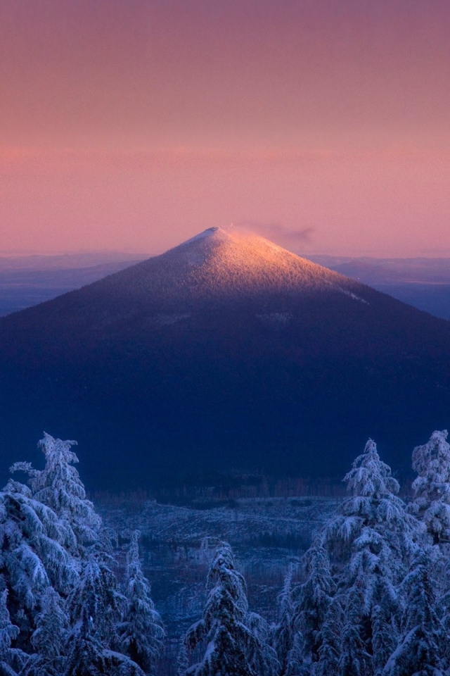 Потухший вулкан в Орегоне