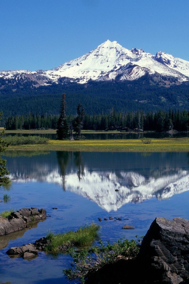 Вулкан Брокен Топ, Орегон