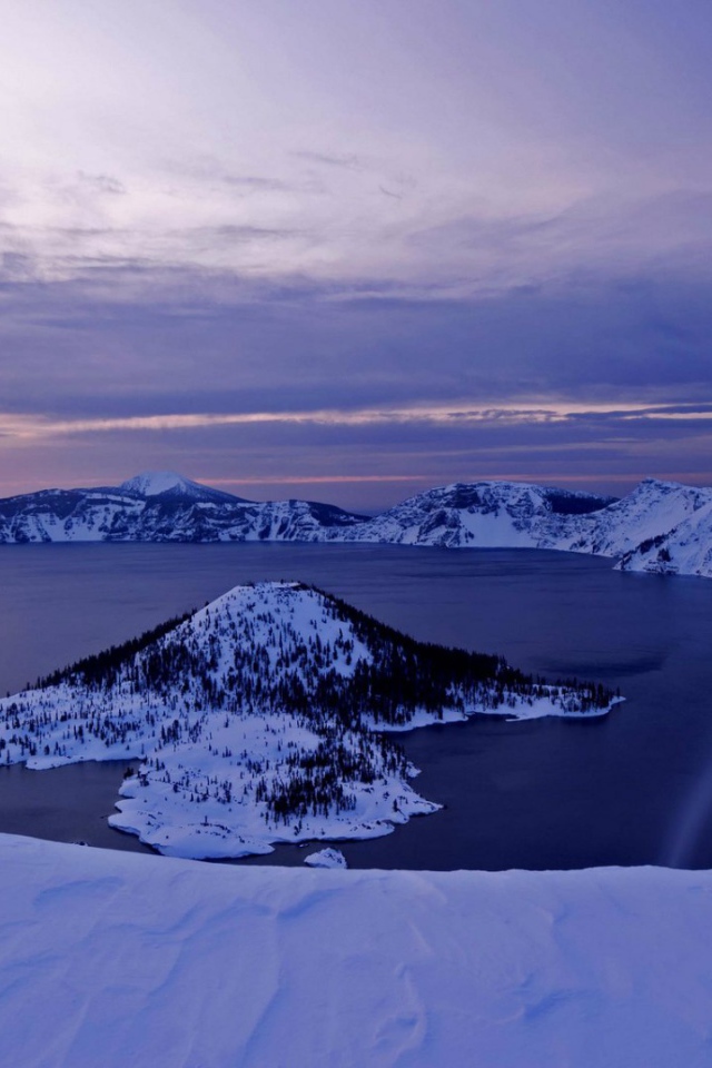 Национальный парк Озеро крейтер. Штат Орегон, США