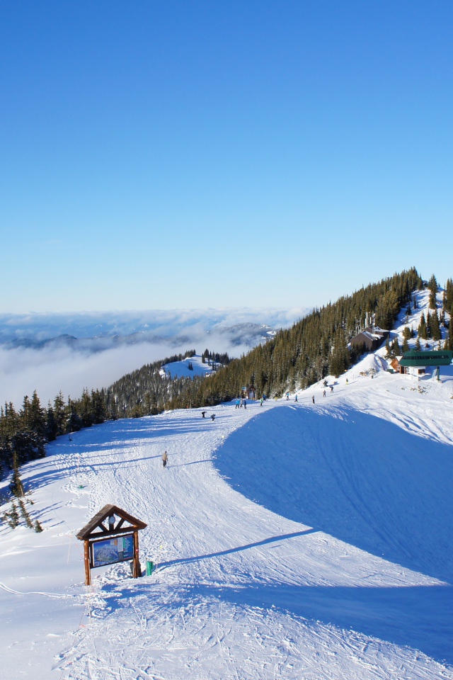 Горнолыжный курорт в США