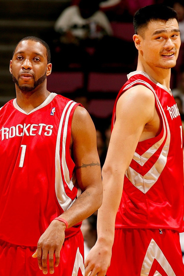 Китайский баскетболист Яо Мин