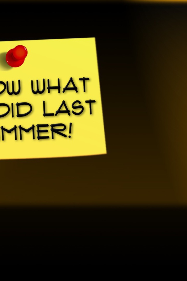 Цыпленок знает, что вы сделали прошлым летом