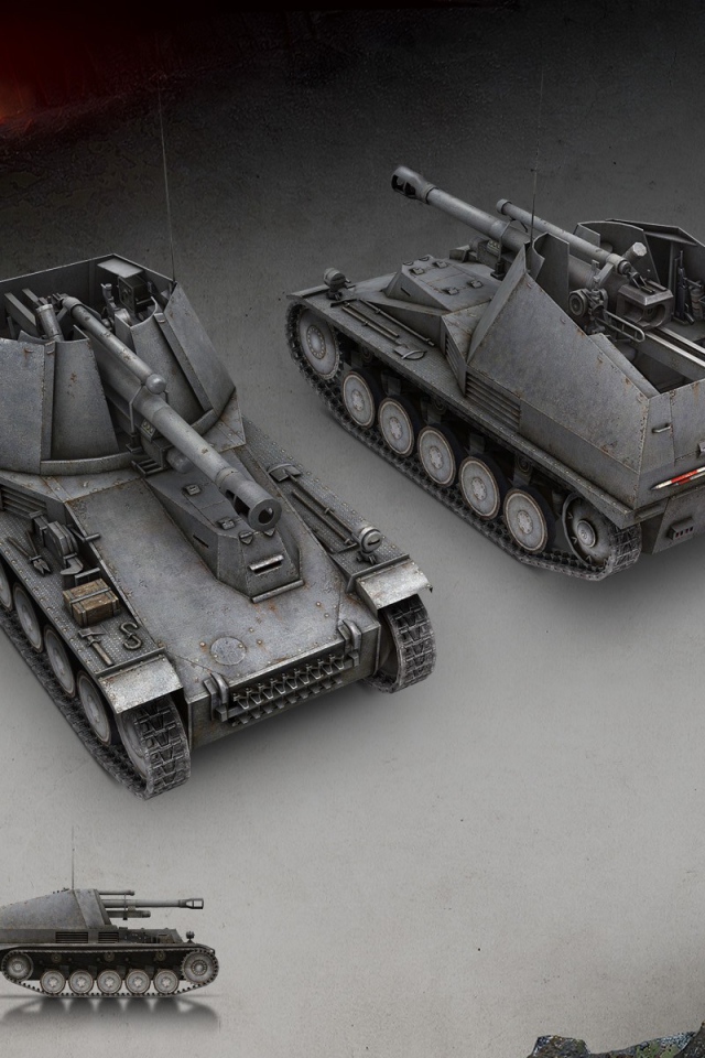 Легкая САУ Веспе, игра World of Tanks