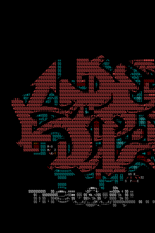 Граффити из восьмибитных символов