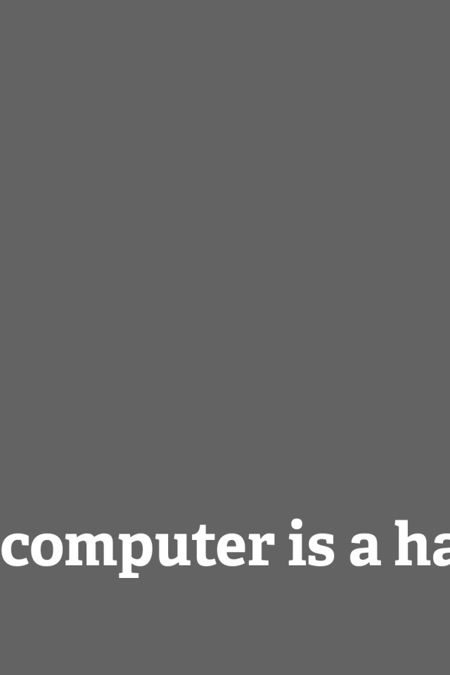 Счастливый компьютер это счастливый пользователь