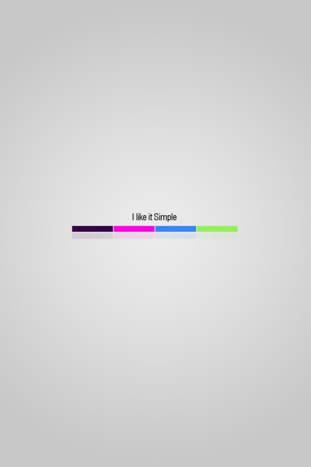 Мне нравится простота