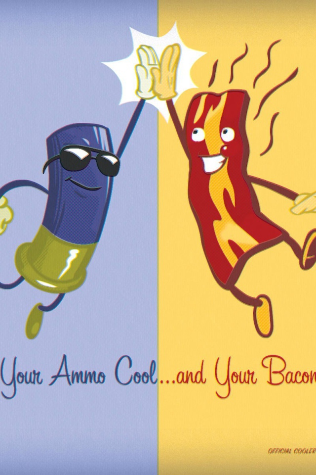 Держи патроны прохладными, а бекон горячим