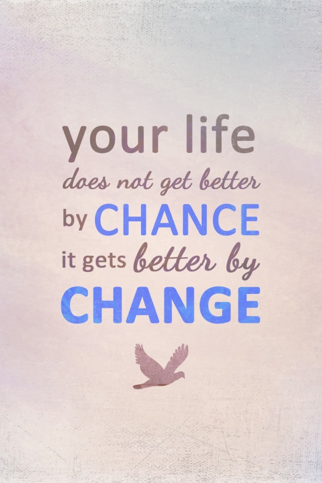 Жизнь не дает тебе шансов - она и есть твой шанс!