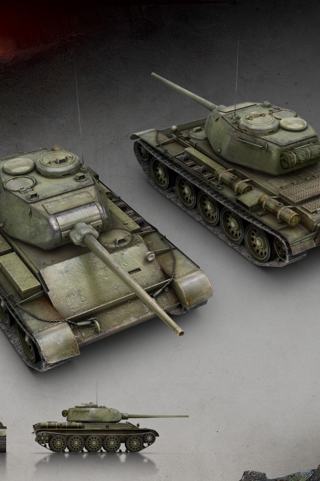 Средний танк Т-44, игра World of Tanks