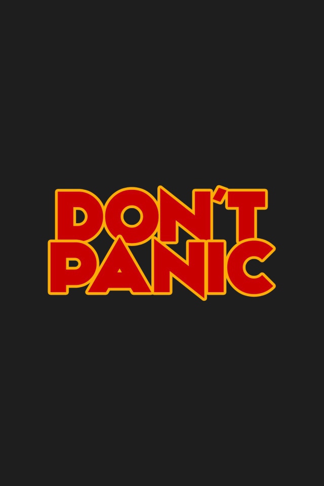 Не нужно паниковать