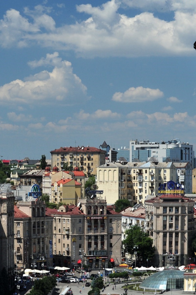 Панорама столицы Украины Киева