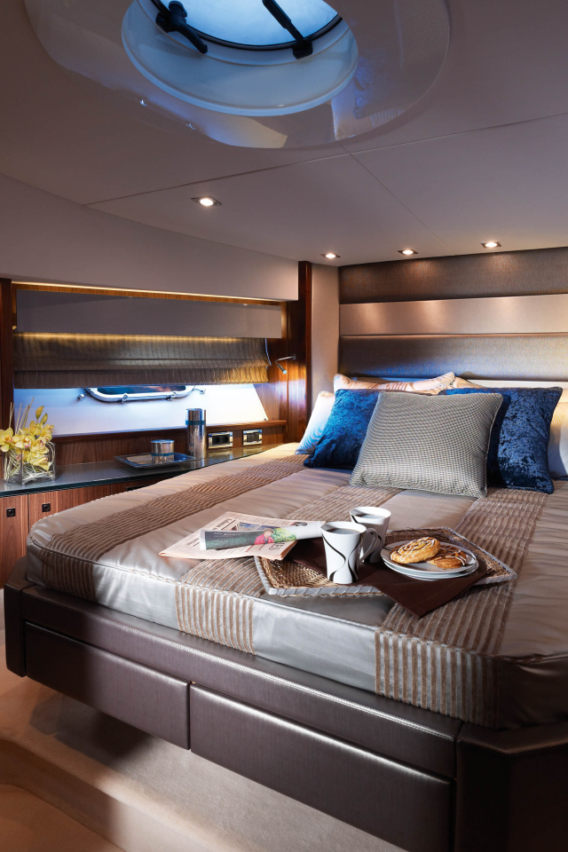 Стиль каюты на яхте