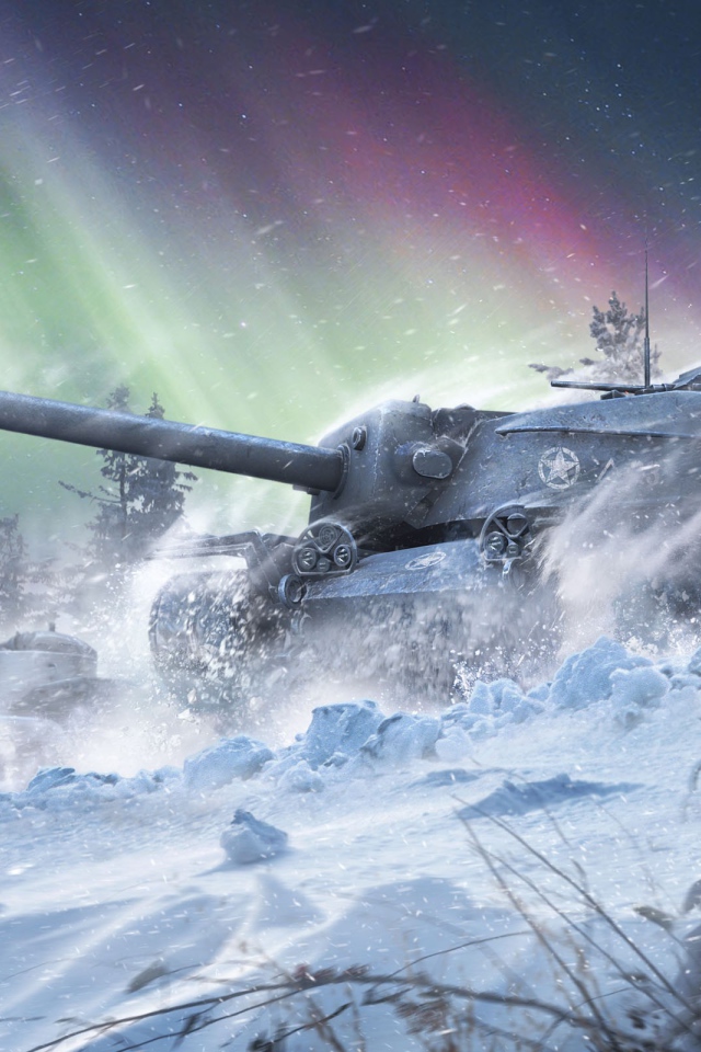 Танки под северным сиянием, игра World of Tanks