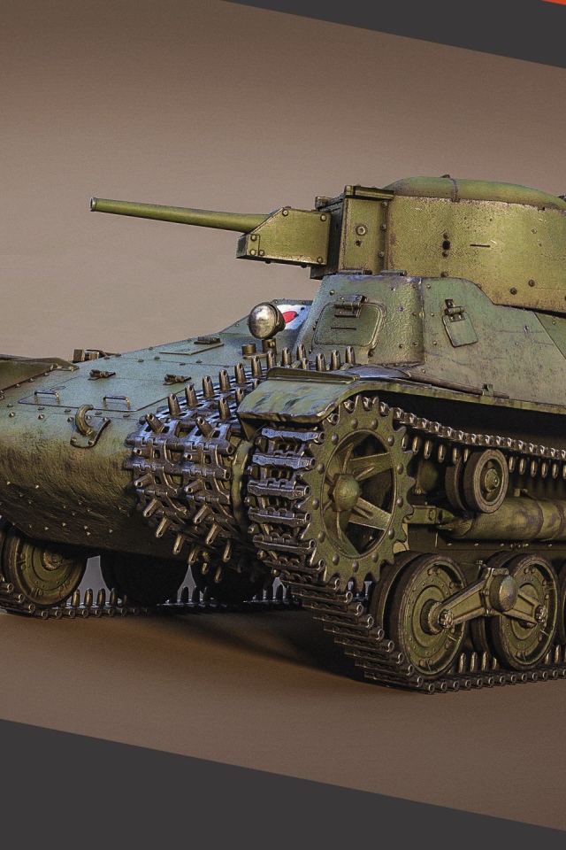 Игра World of Tanks, небольшой танк ТК