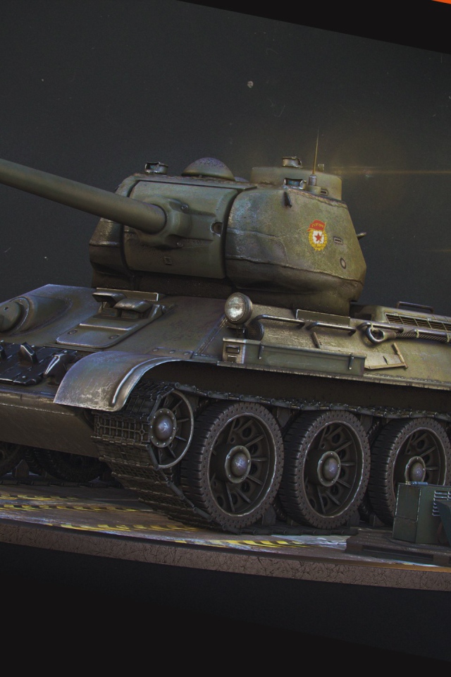 Игра World of Tanks, танк Т-34-85