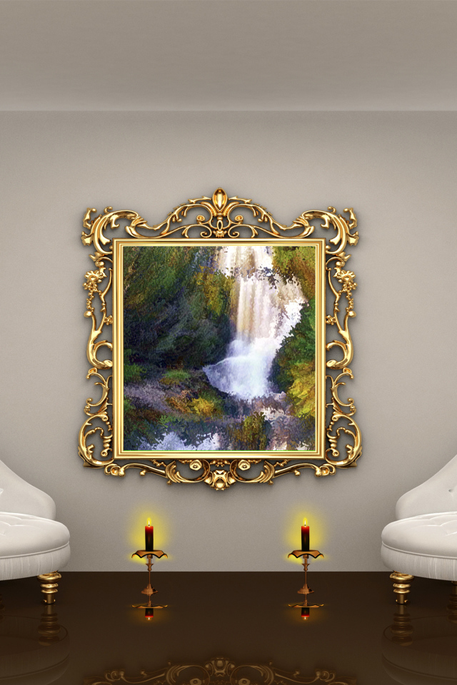 Две колонны и два кресла