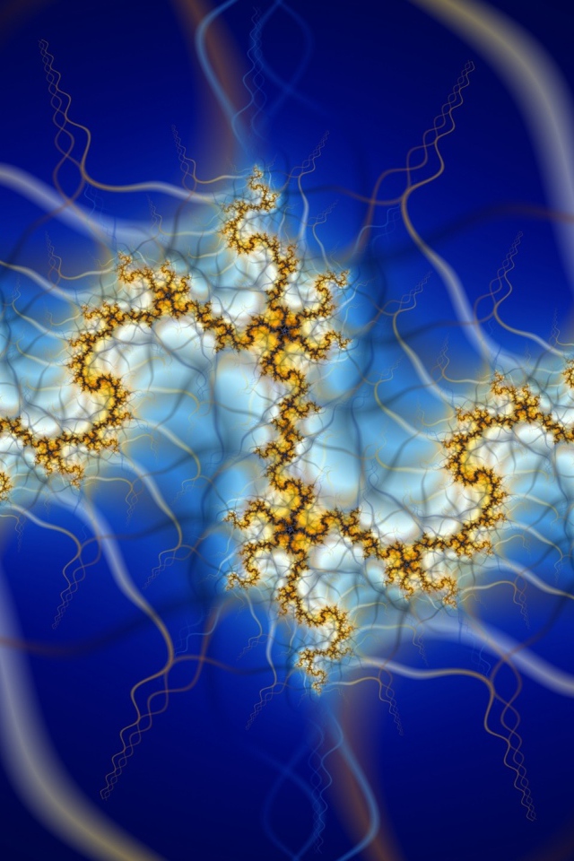 Абстрактный ультра фрактал  