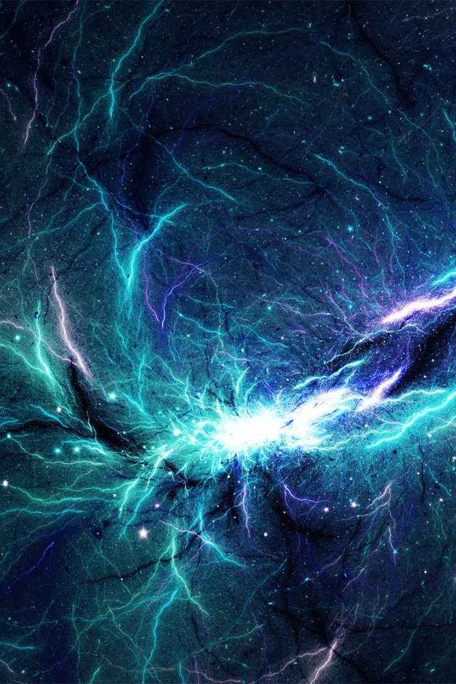 Абстрактная космическая туманность  