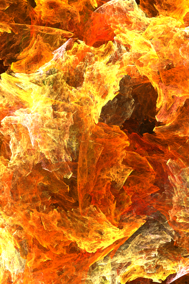 Красивая яркая огненная абстракция