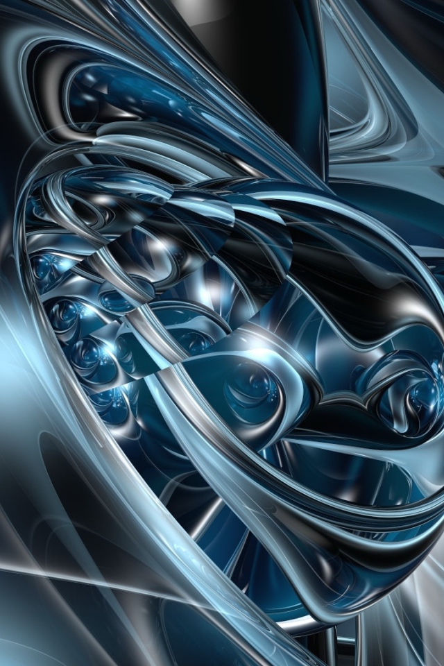 Красивая узорная абстракция