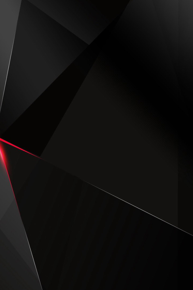 Черные треугольники 3D графика 