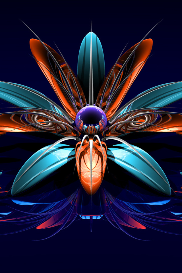 Фрактальные цветы