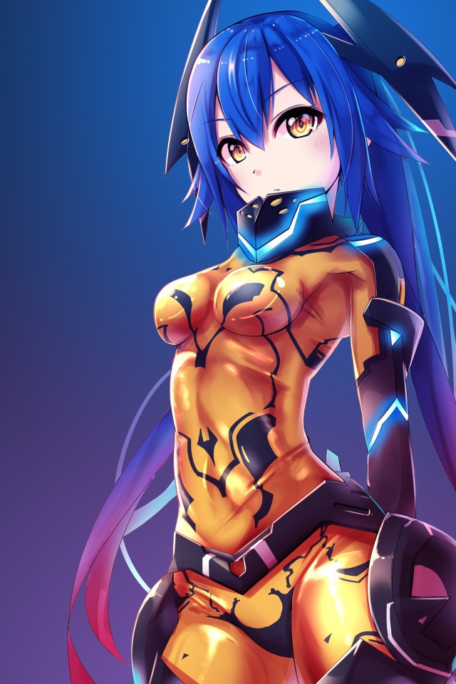 Девушка Quna аниме Фантастическая звезда онлайн 2   