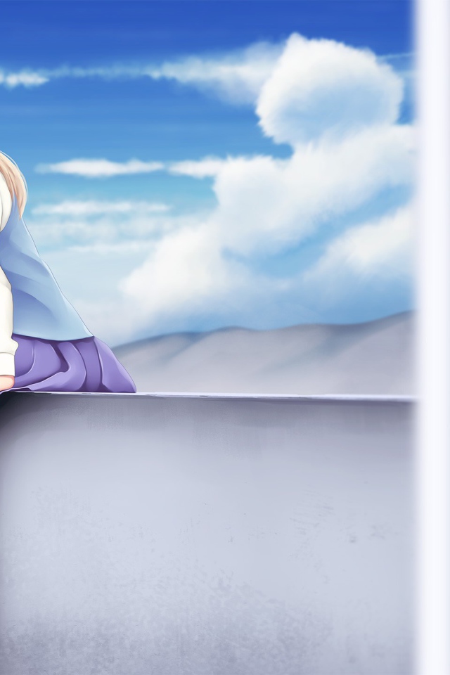 Девушка Масиро Сина аниме Кошечка из Сакурасо  