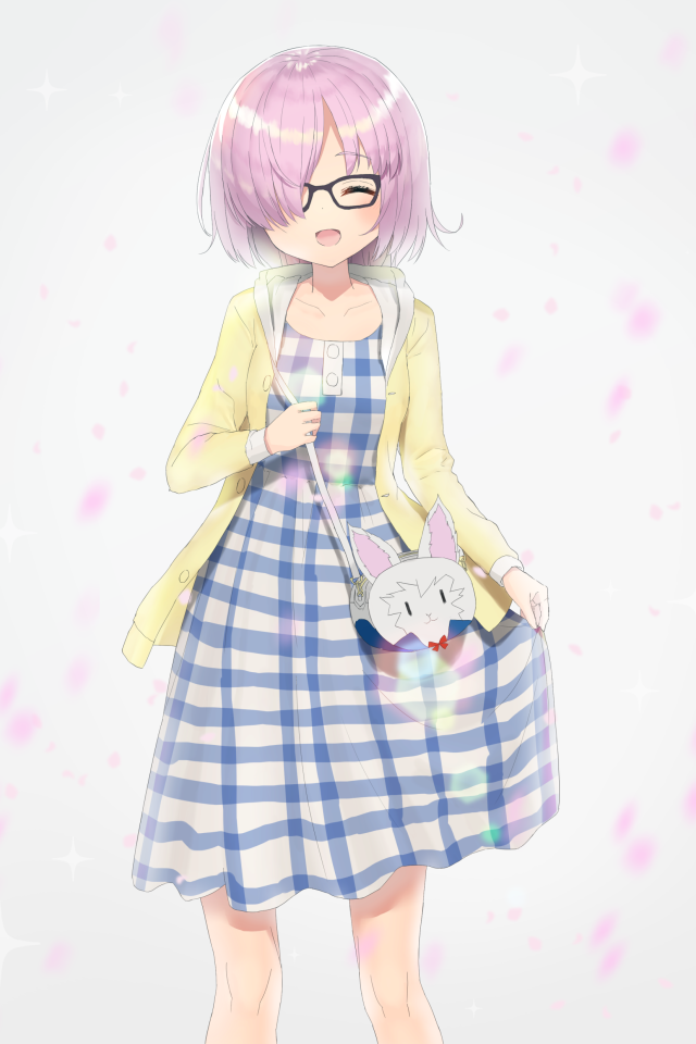 Девушка с кроликом аниме Судьба. Великая Кампания