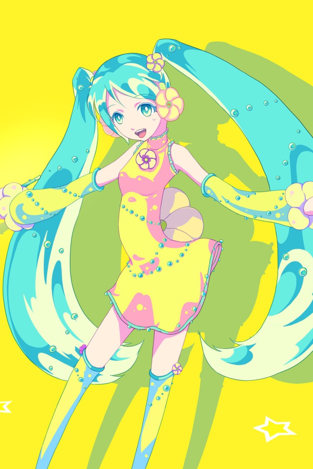 Мику Хатсуне персонаж аниме Вокалоид 